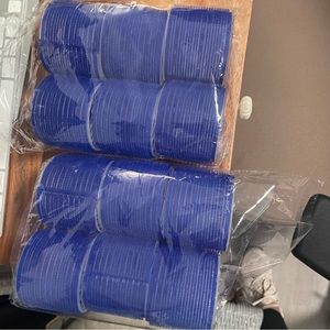 12 Jumbo hair rollers - Rouleaux cheveux jumbo grand - Bug 7cm 7.4cm roller